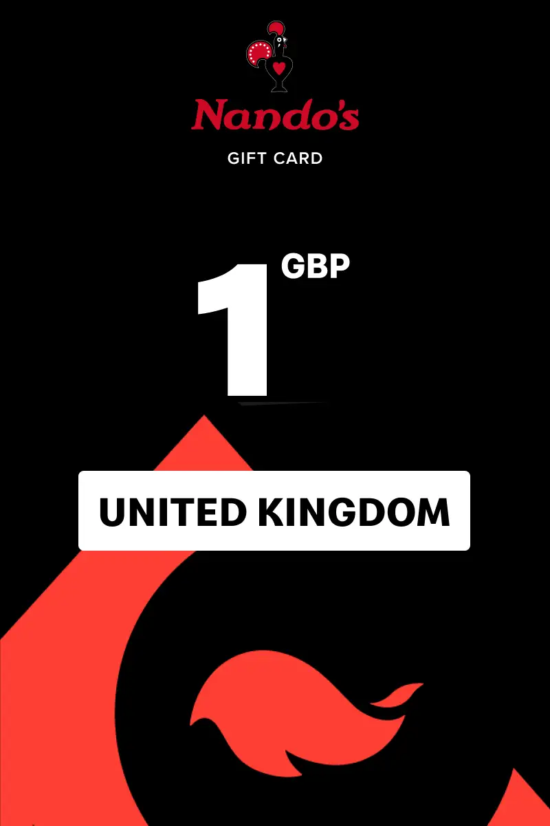 Nando's 1 GBP Gift Card (United Kingdom) - Digital Key
