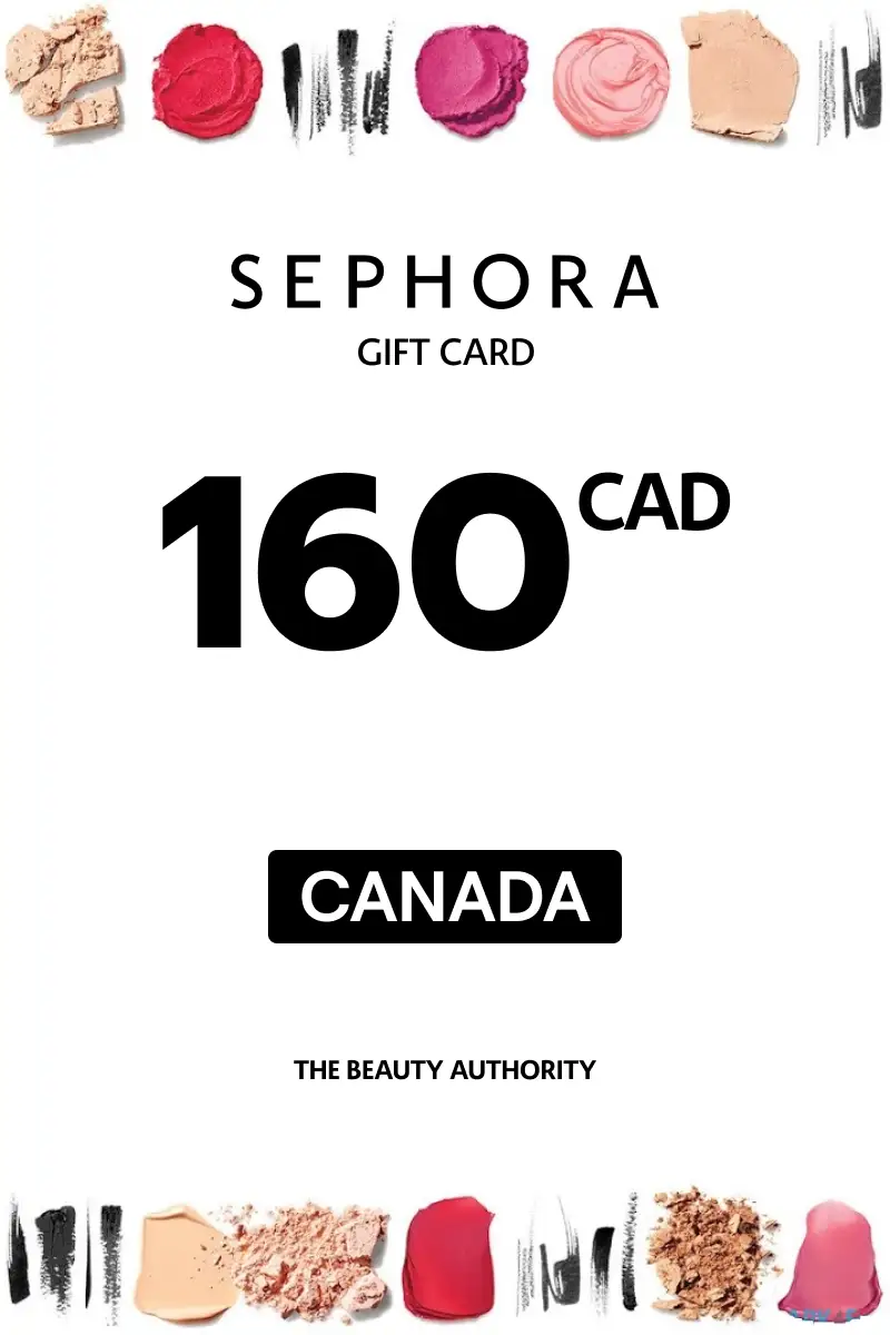 Sephora 160 CAD Gift Card (Canada) - Digital Key