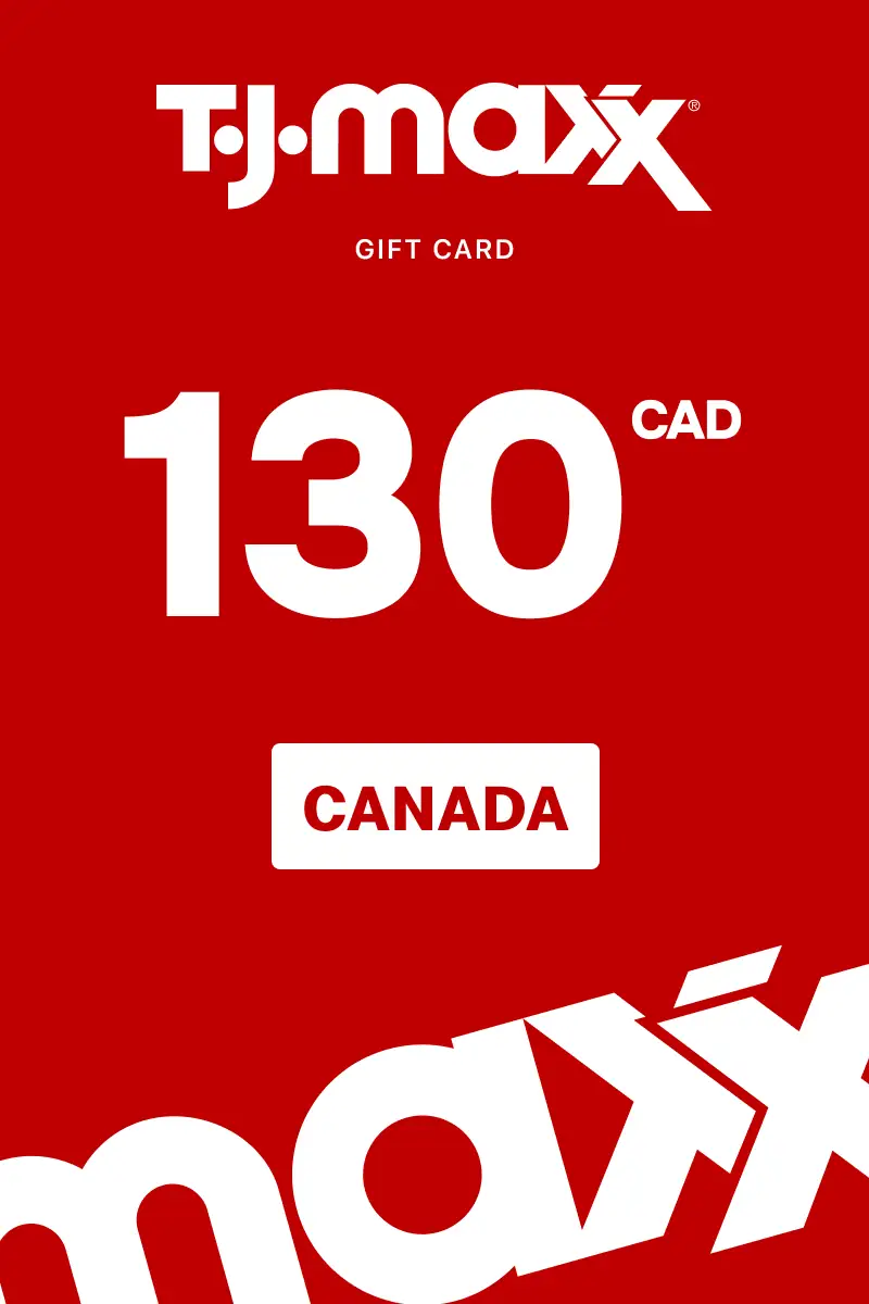 TJX 130 CAD Gift Card (Canada) - Digital Key