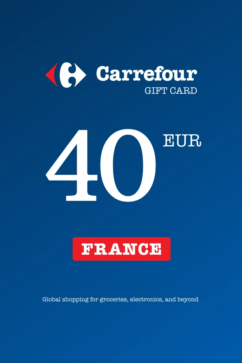 Carrefour 40 EUR Gift Card (France) - Digital Key