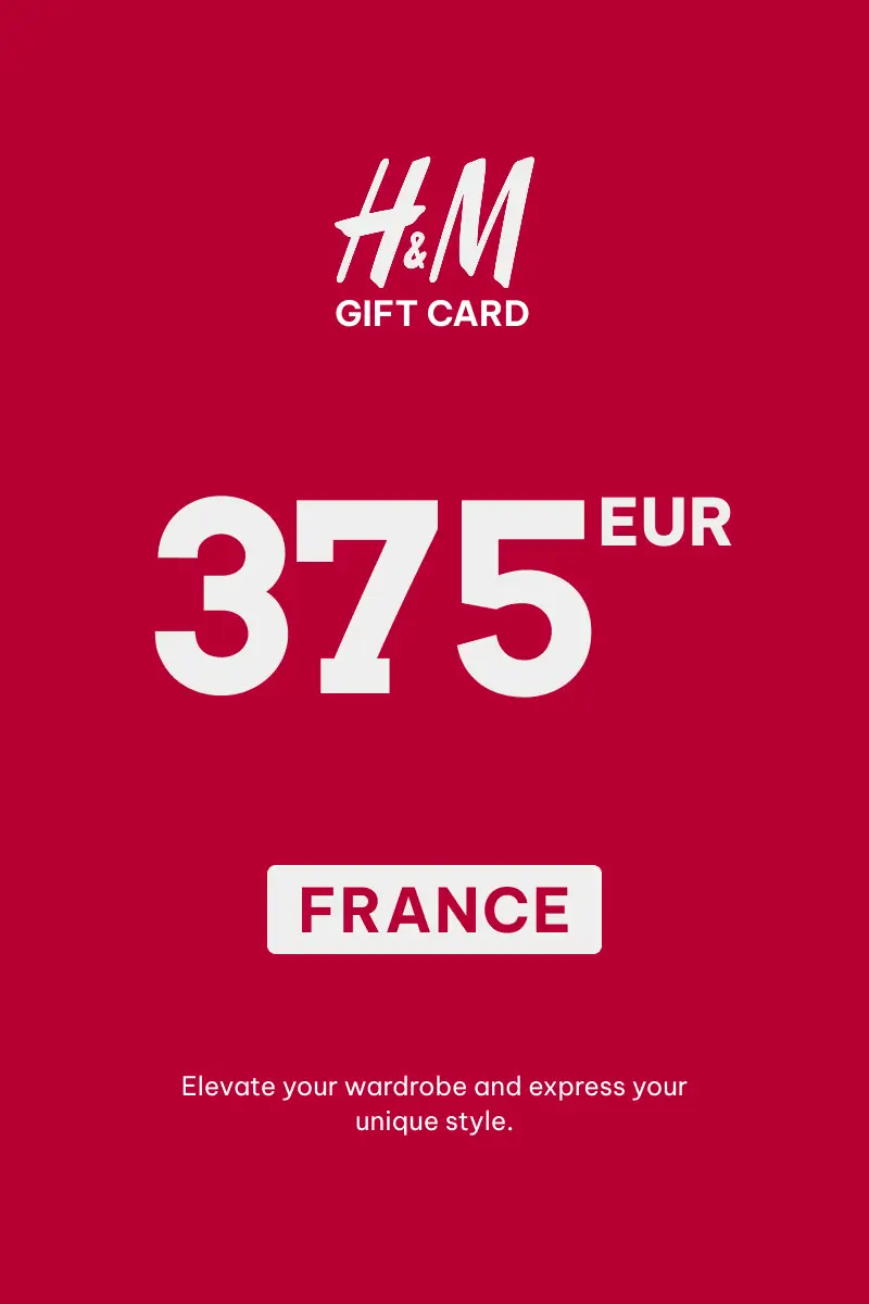 HandM 375 EUR Gift Card (France) - Digital Key
