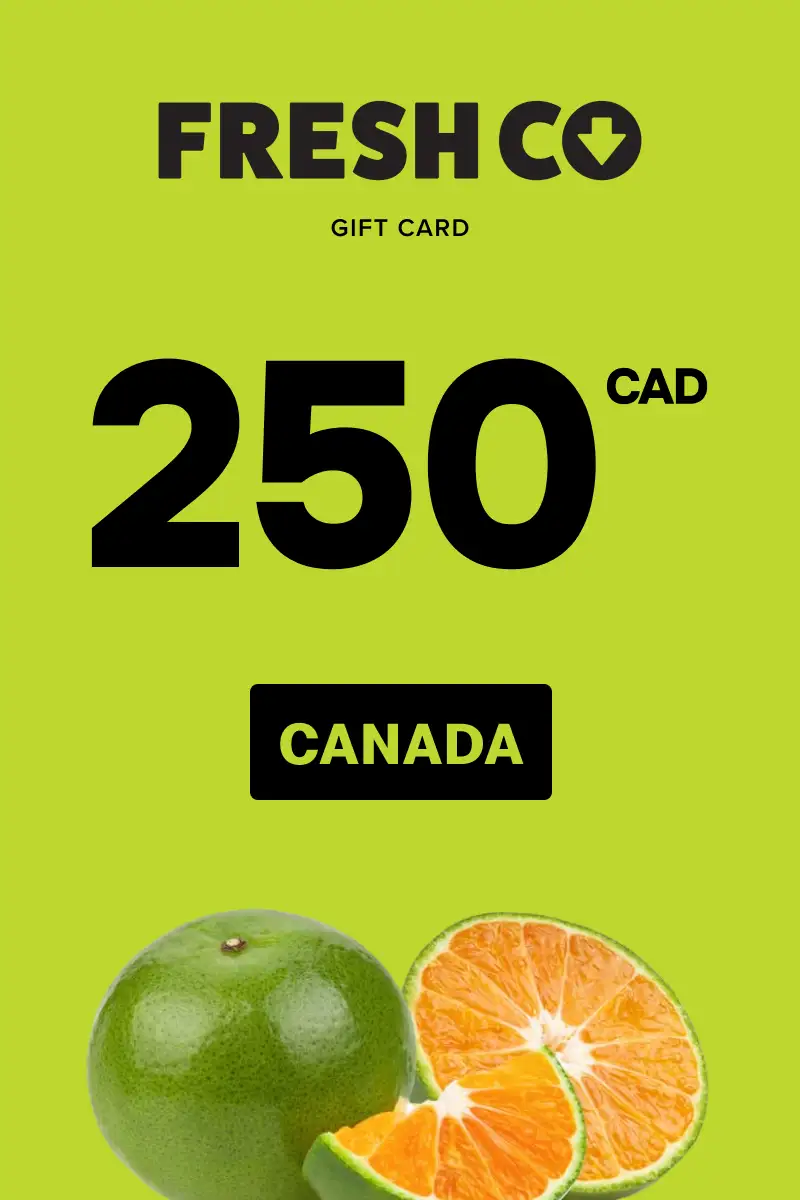 FreshCo 250 CAD Gift Card (Canada) - Digital Key
