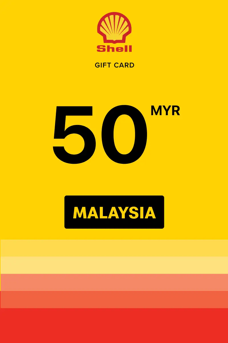 Shell 50 MYR Gift Card (Malaysia) - Digital Key