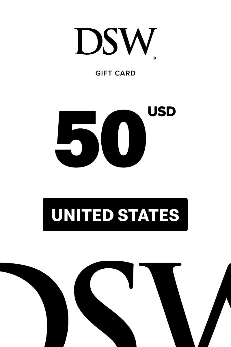 DSW 50 USD Gift Card (United States) - Digital Key