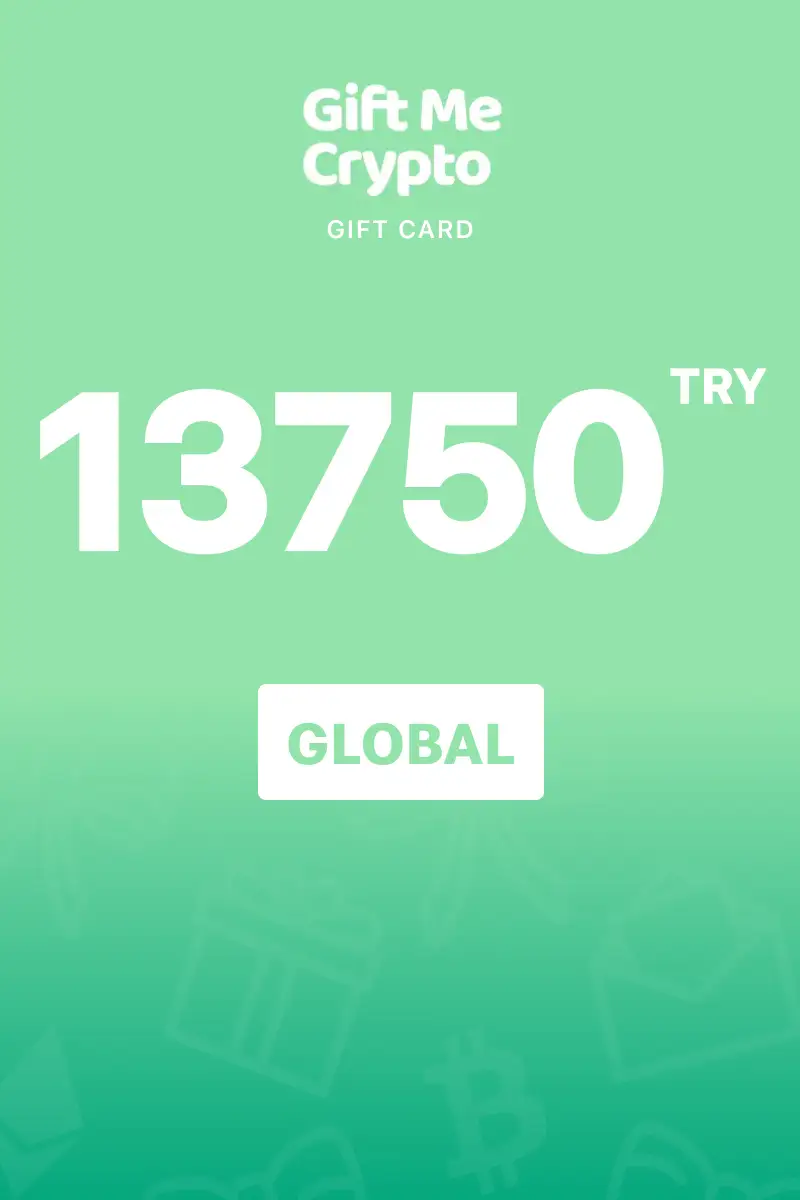 Gift Me Crypto 13750 TRY Gift Card (Global) - Digital Key