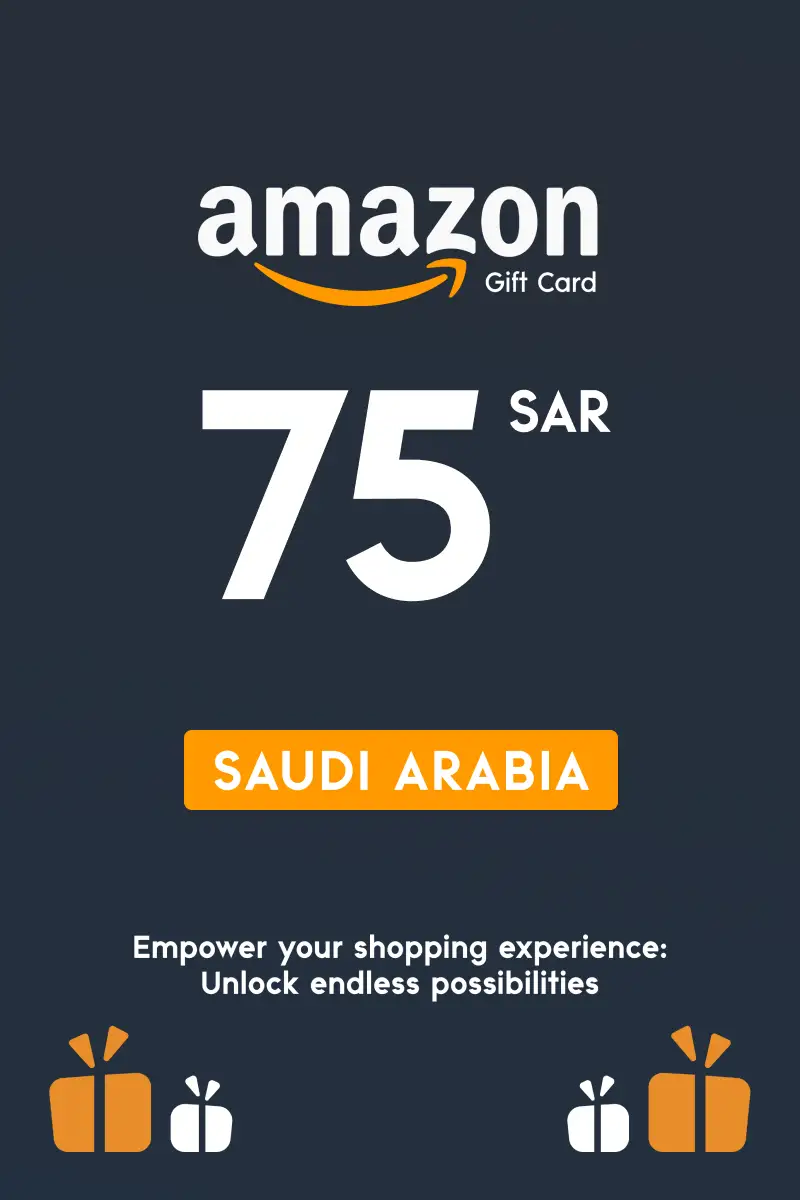 Amazon 75 SAR Gift Card (Saudi Arabia) - Digital Key