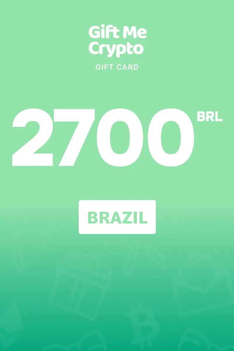 Gift Me Crypto 2700 BRL Gift Card (Brazil) - Digital Key