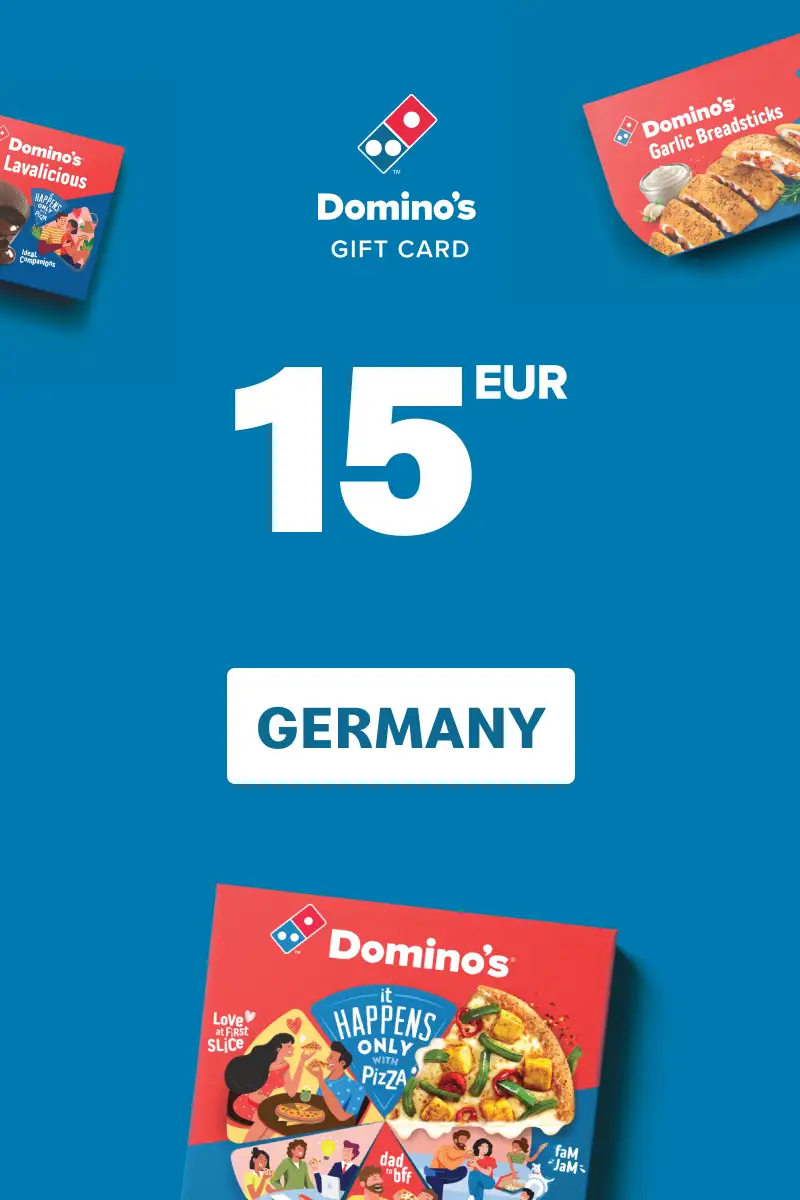 Dominos Pizza 15 EUR Gift Card (Germany) - Digital Key