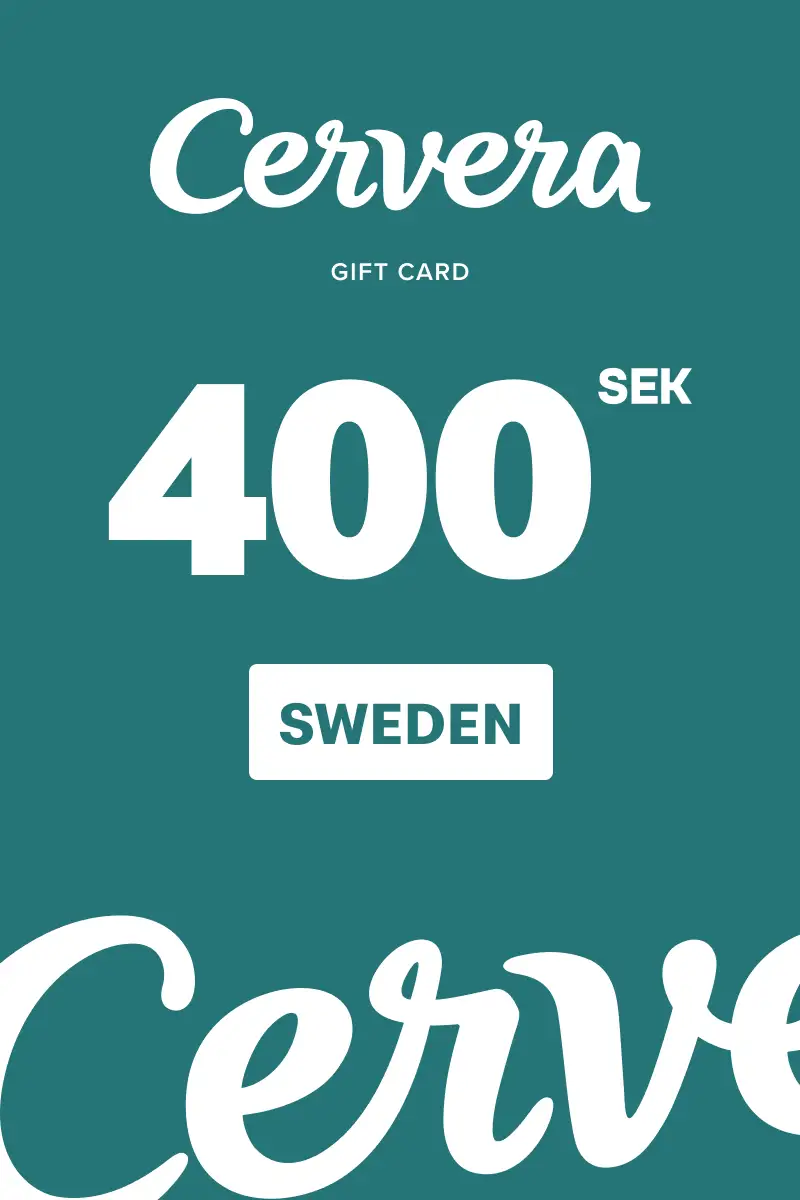 Cervera 400 SEK Gift Card (Sweden) - Digital Key