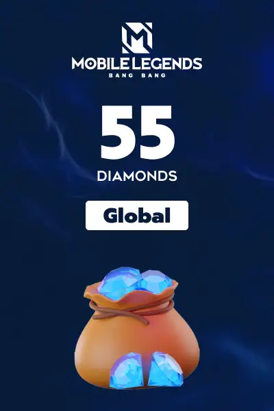 Mobile Legends - 55 Diamonds (Global) - Digital Key