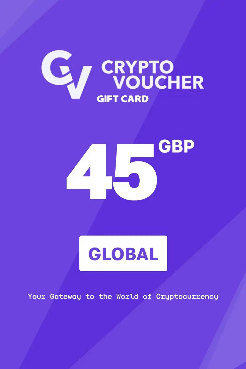 Crypto Voucher (BTC) 45 GBP Gift Card (Global) - Digital Key