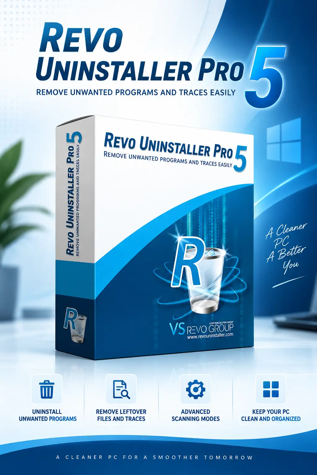 Revo Uninstaller Pro 5 (Global) 1 Device 2 Years - Digital Key