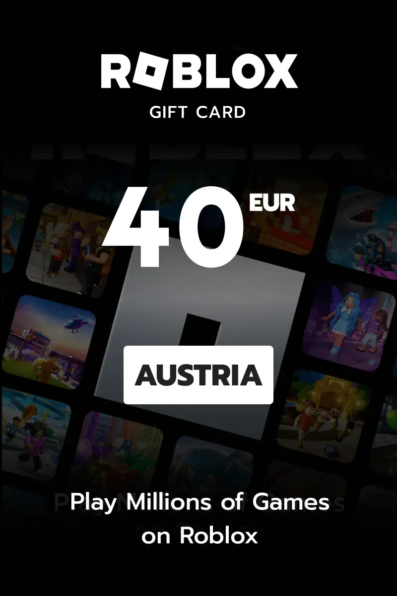 Roblox 40 EUR Gift Card (Austria) - Digital Key