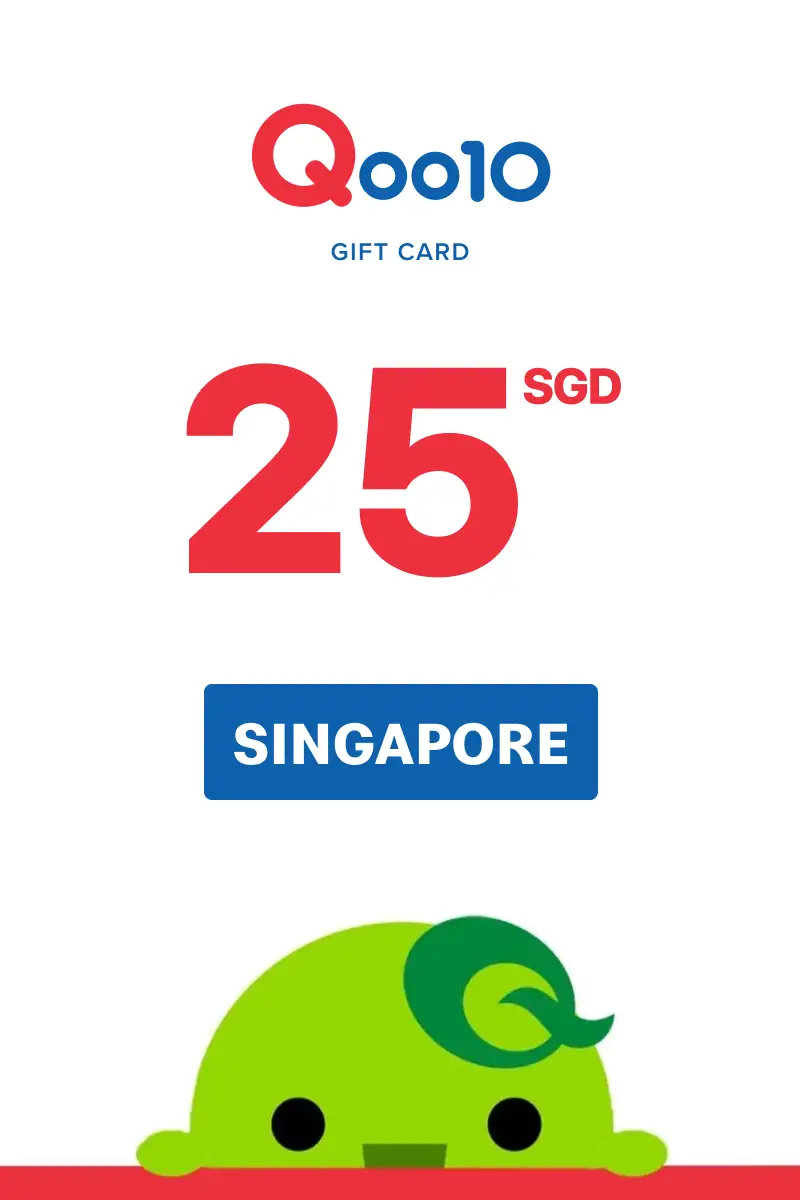 Qoo10 25 SGD Gift Card (Singapore) - Digital Key