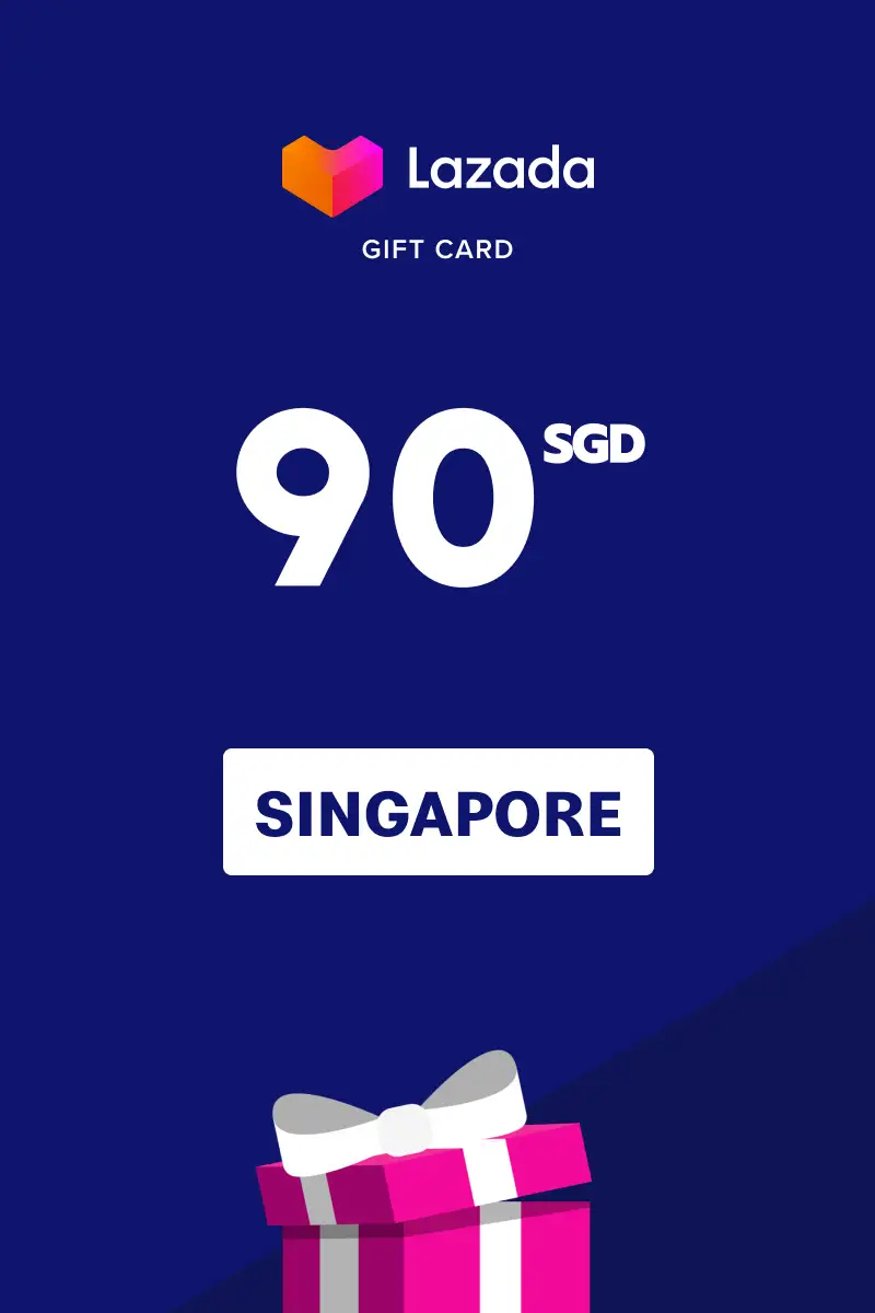 Lazada 90 SGD Gift Card (Singapore) - Digital Key