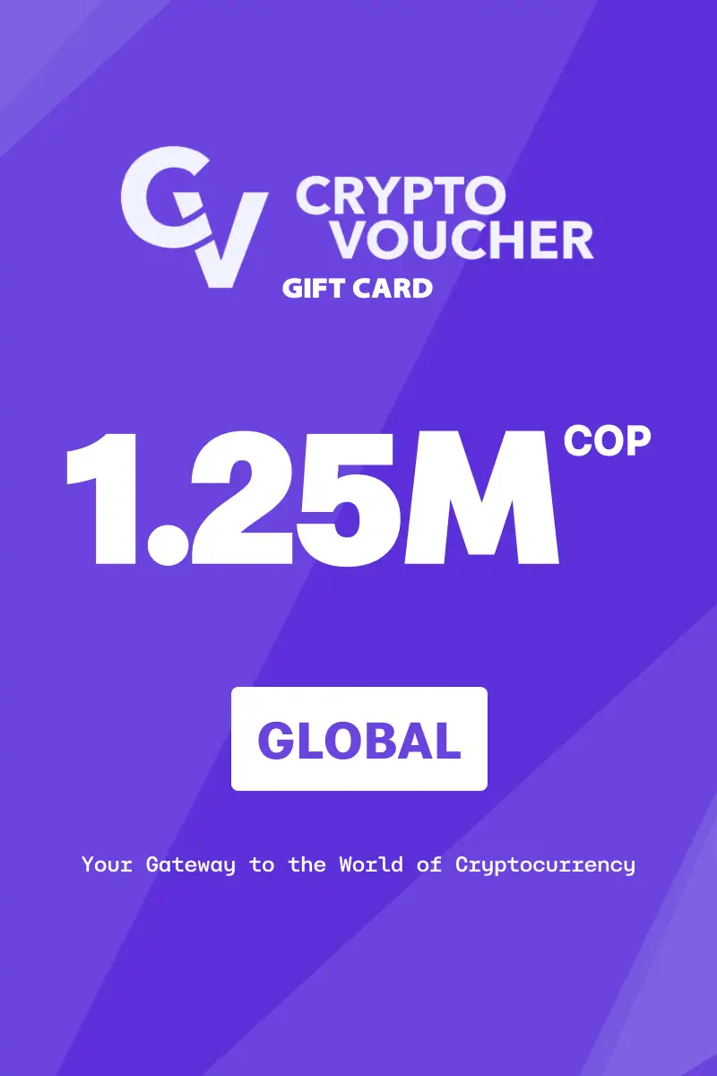 Crypto Voucher 1250000 COP Gift Card (Global) - Digital Key