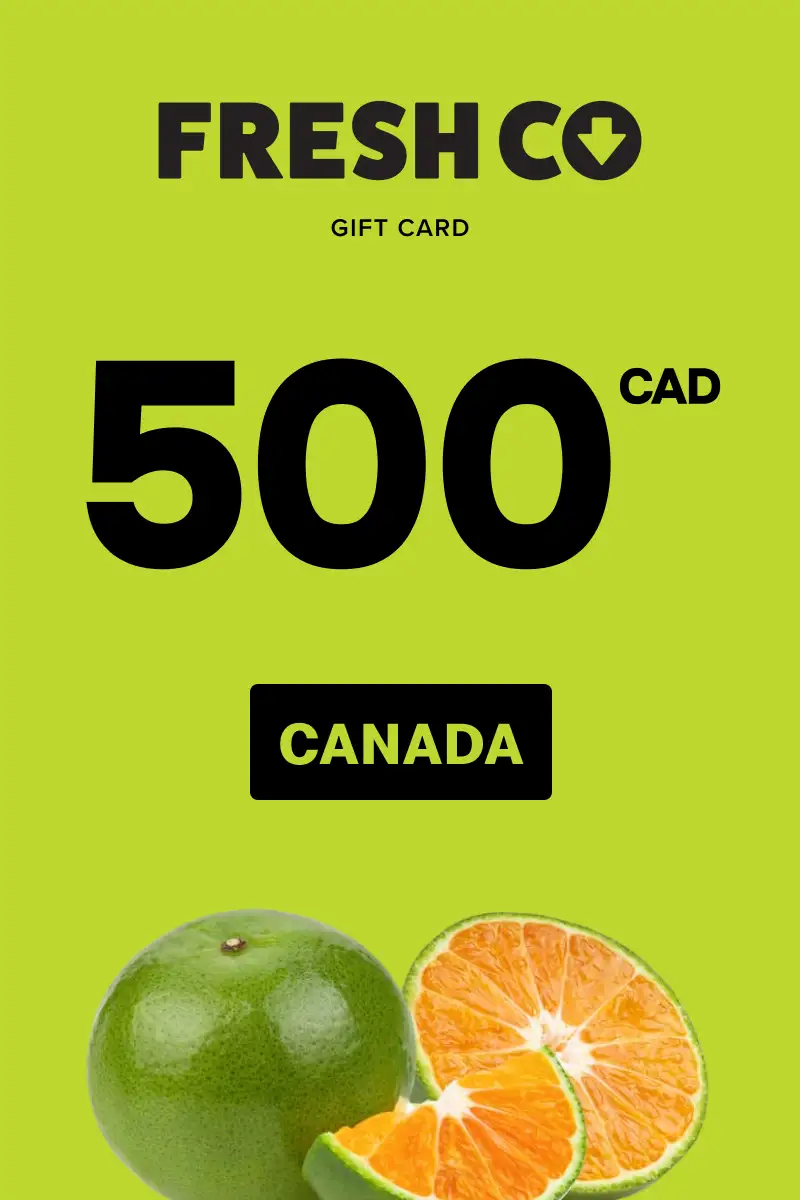 FreshCo 500 CAD Gift Card (Canada) - Digital Key