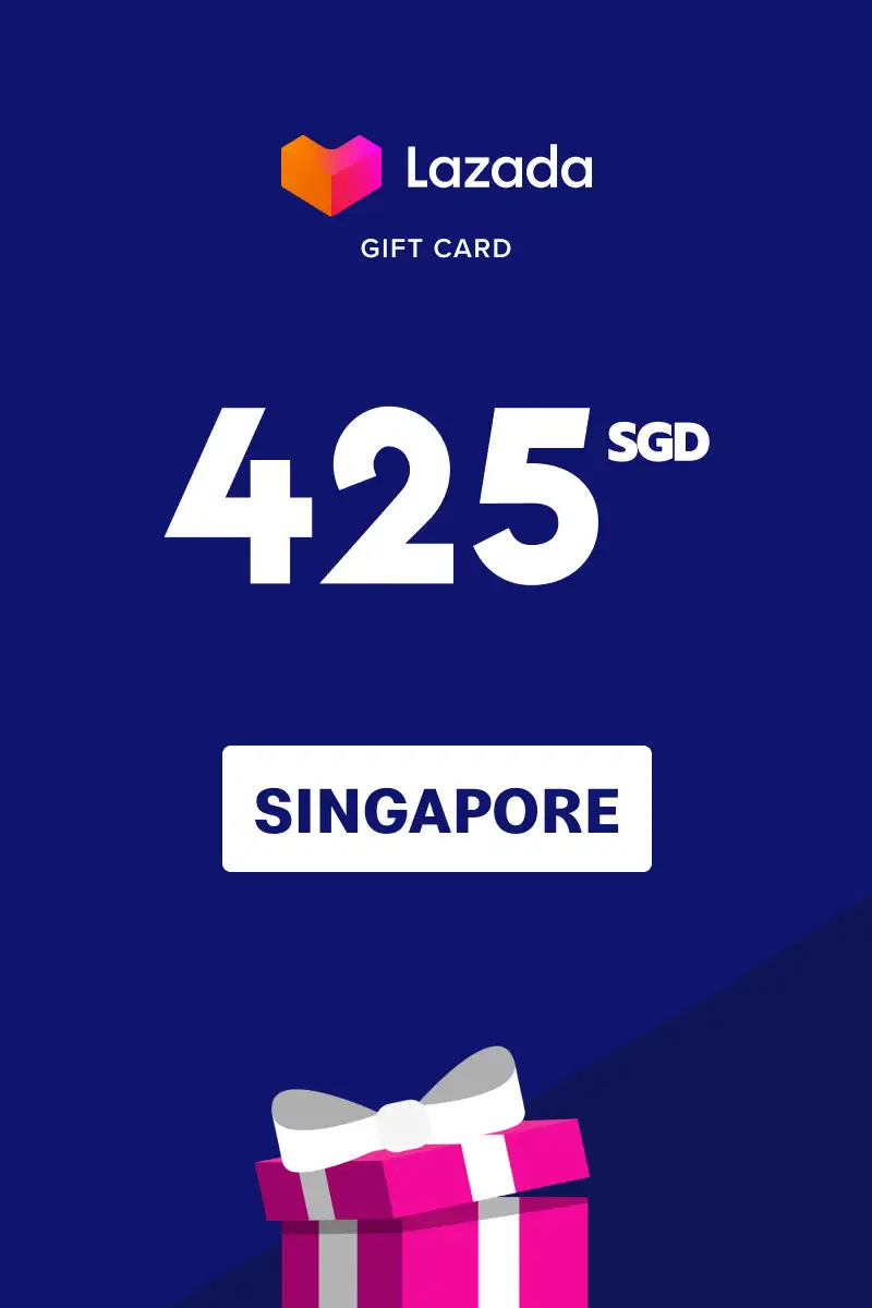Lazada 425 SGD Gift Card (Singapore) - Digital Key
