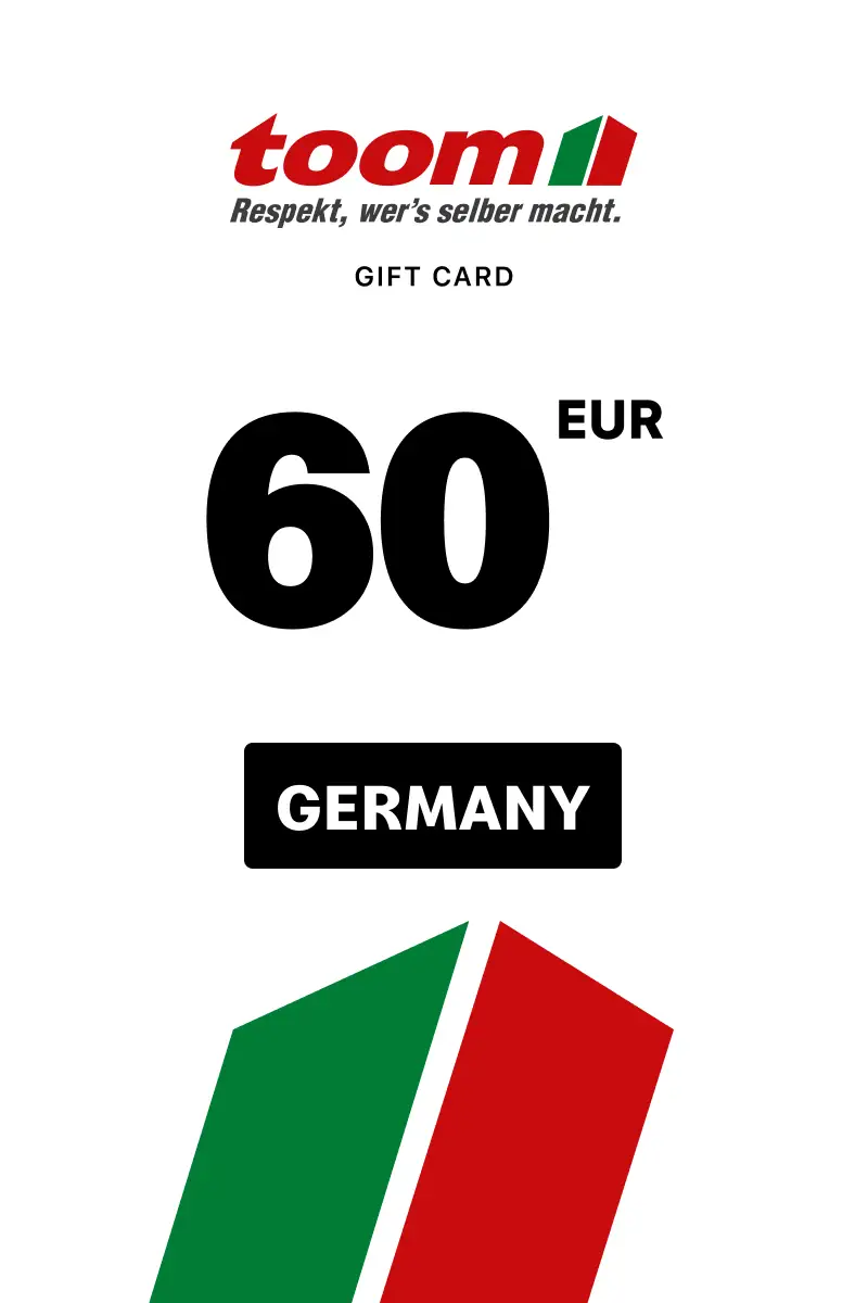 Toom Baumarkt 60 EUR Gift Card (Germany) - Digital Key