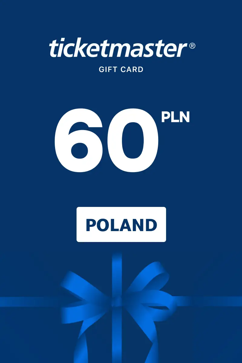Ticketmaster 60 PLN Gift Card (Poland) - Digital Key