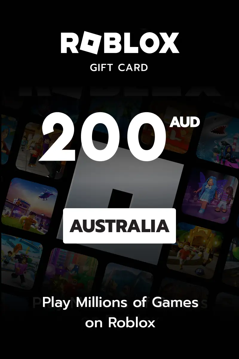 Roblox 200 AUD Gift Card (Australia) - Digital Key