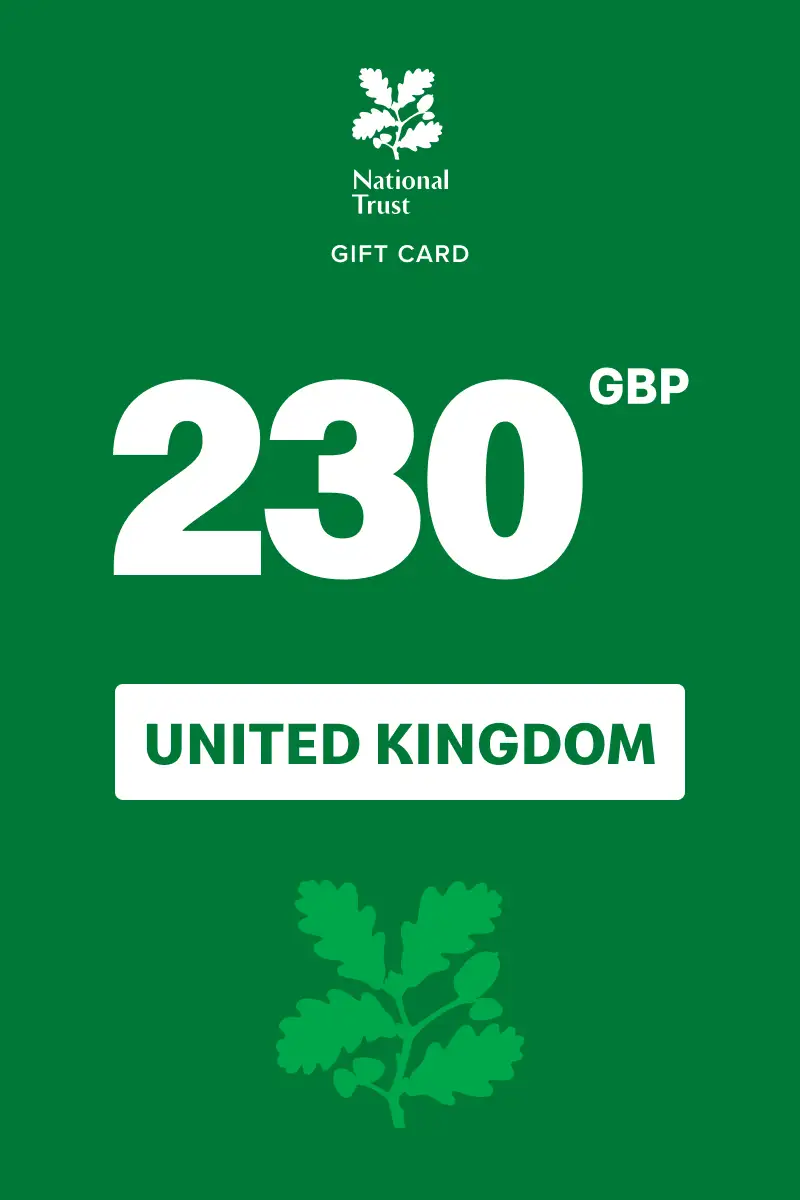 National Trust 230 GBP Gift Card (United Kingdom) - Digital Key
