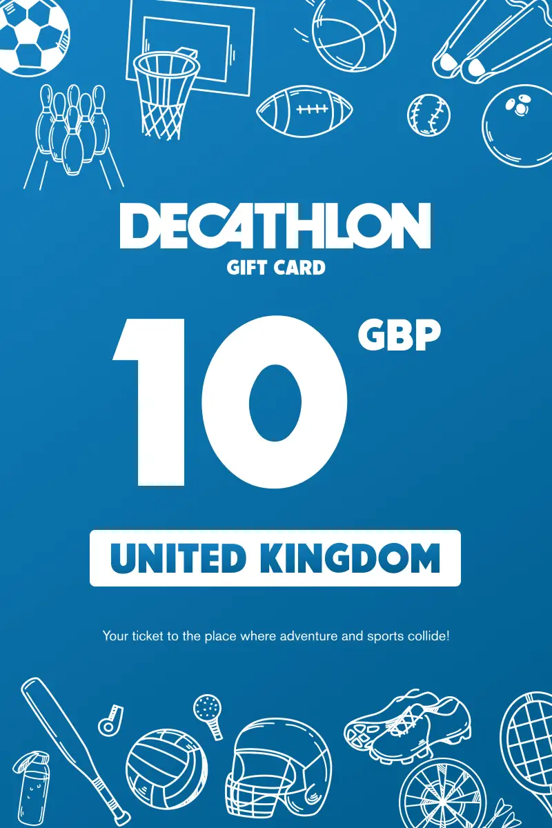 Decathlon 10 GBP Gift Card (United Kingdom) - Digital Key