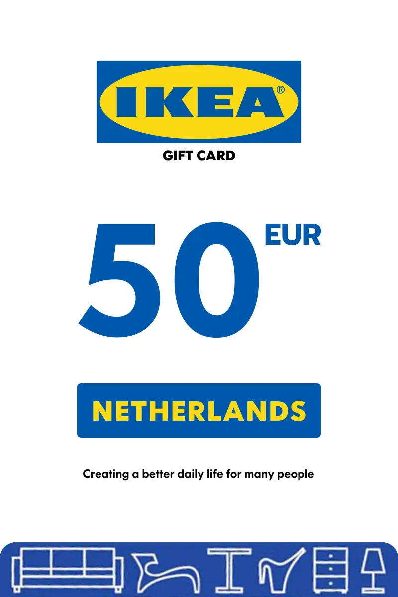 IKEA 50 EUR Gift Card (Netherlands) - Digital Key
