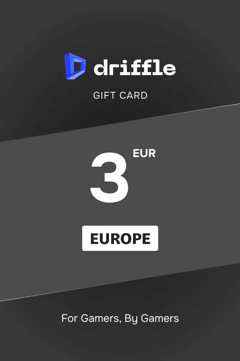 Driffle 3 EUR Gift Card (Global) - Digital Key