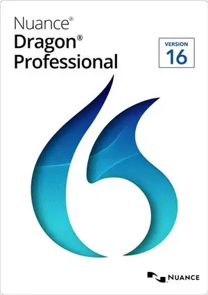 Nuance Dragon Professional 16 (Global) (PC) 1 Device Lifetime - Digital Key