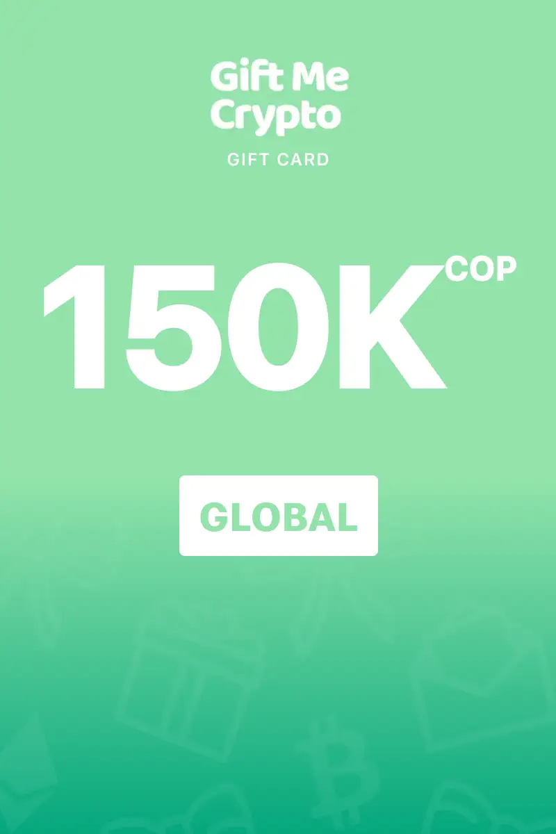 Gift Me Crypto 150000 COP Gift Card (Global) - Digital Key