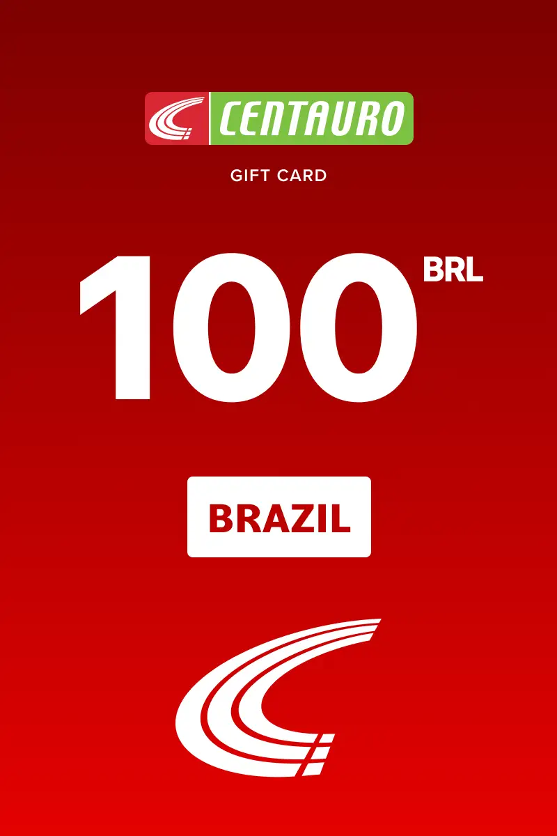 Centauro 100 BRL Gift Card (Brazil) - Digital Key