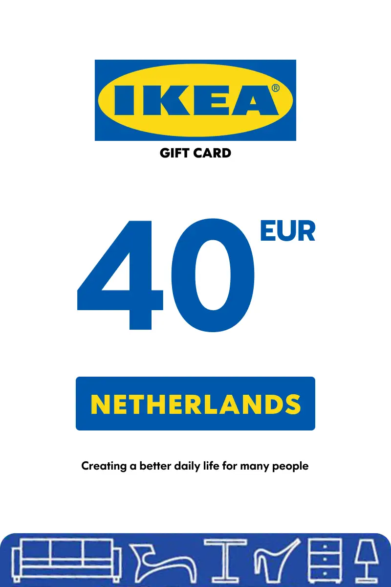 IKEA 40 EUR Gift Card (Netherlands) - Digital Key