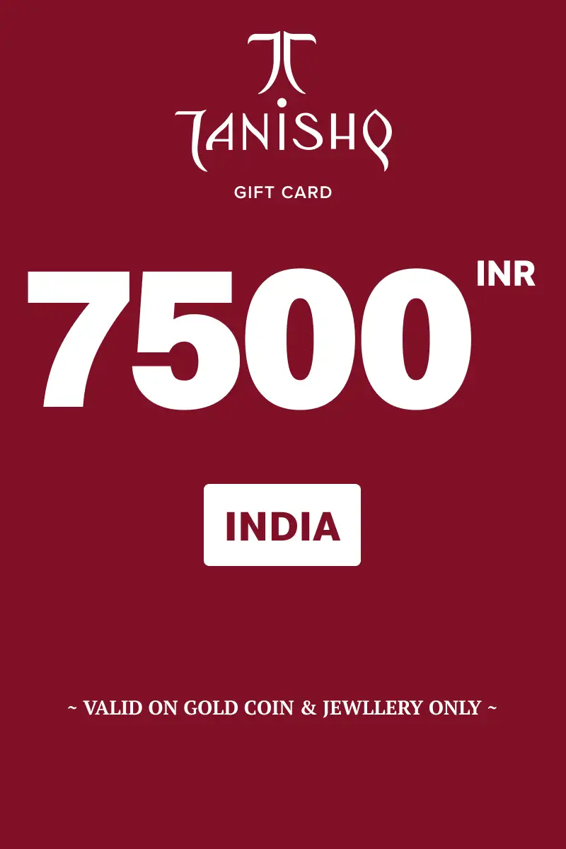 Tanishq Gold Coin 7500 INR Gift Card (India) - Digital Key