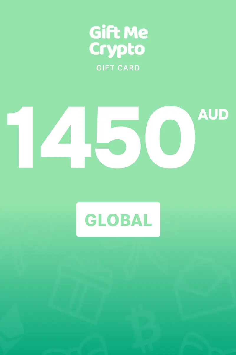 Gift Me Crypto 1450 AUD Gift Card (Global) - Digital Key