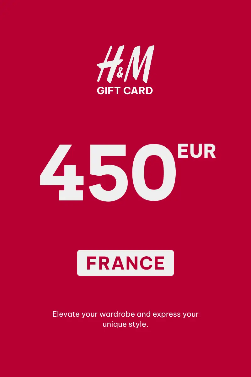 HandM 450 EUR Gift Card (France) - Digital Key