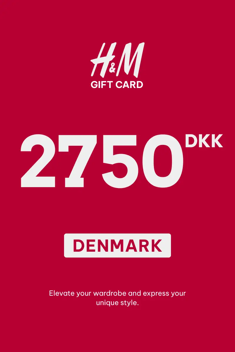 HandM 2750 DKK Gift Card (Denmark) - Digital Key