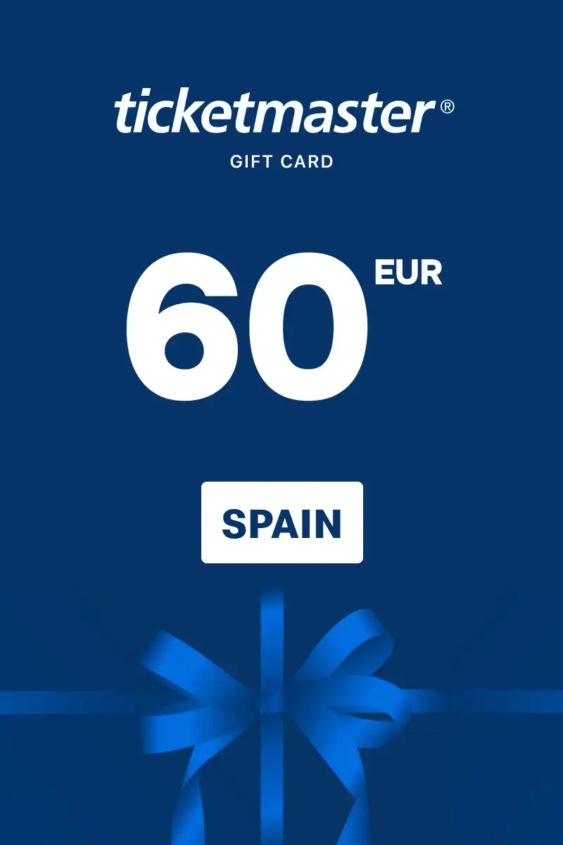 Ticketmaster 60 EUR Gift Card (Spain) - Digital Key