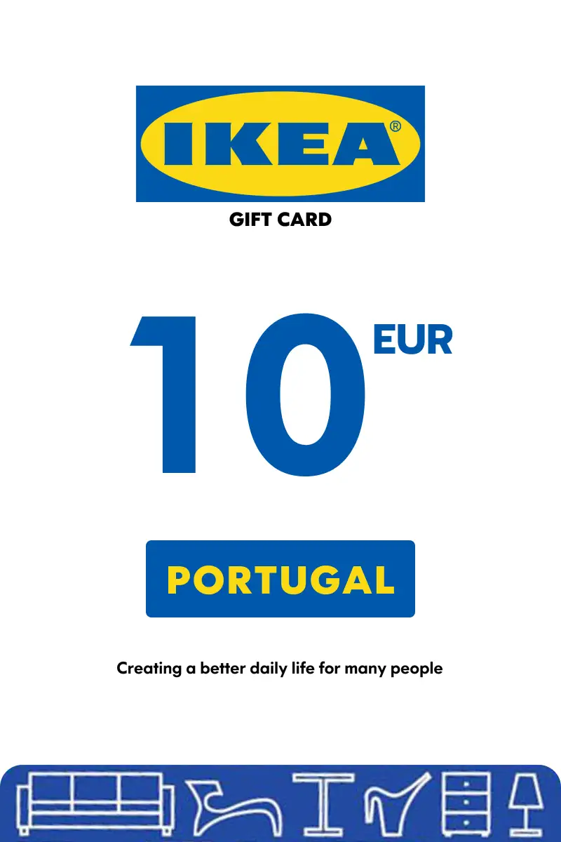 IKEA 10 EUR Gift Card (Portugal) - Digital Key