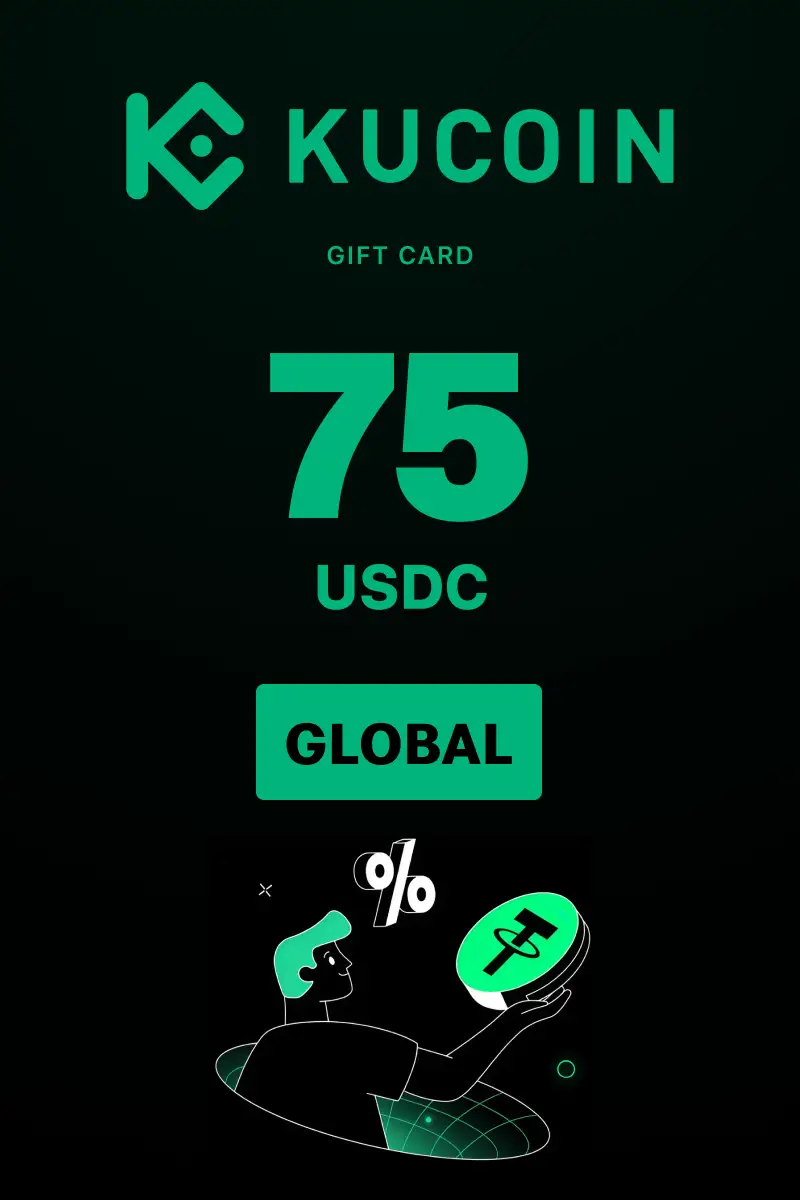 KuCoin Gift Card 75 USDC Gift Card (Global) - Digital Key