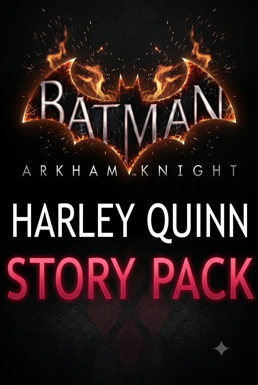 Batman Arkham Knight + Harley Quinn Story Pack (Global) (PC) - Steam - Digital Key