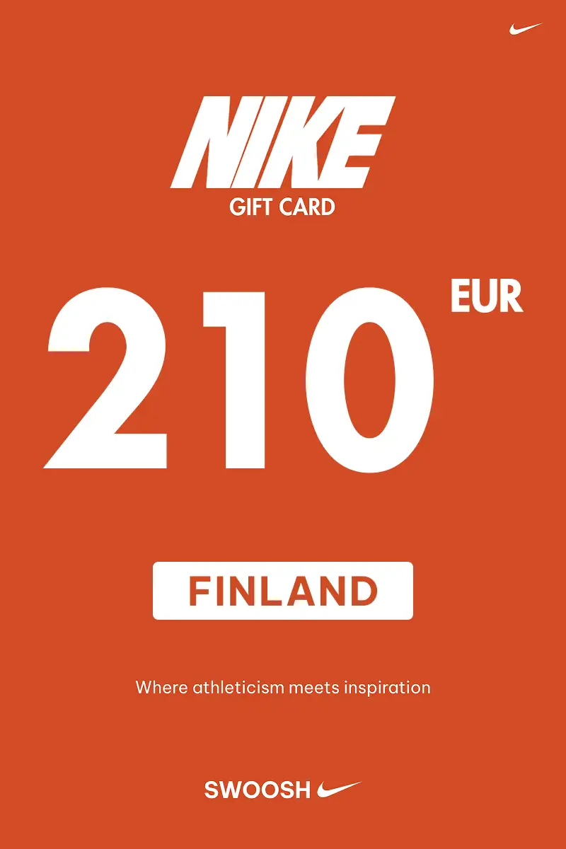 Nike 210 EUR Gift Card (Finland) - Digital Key
