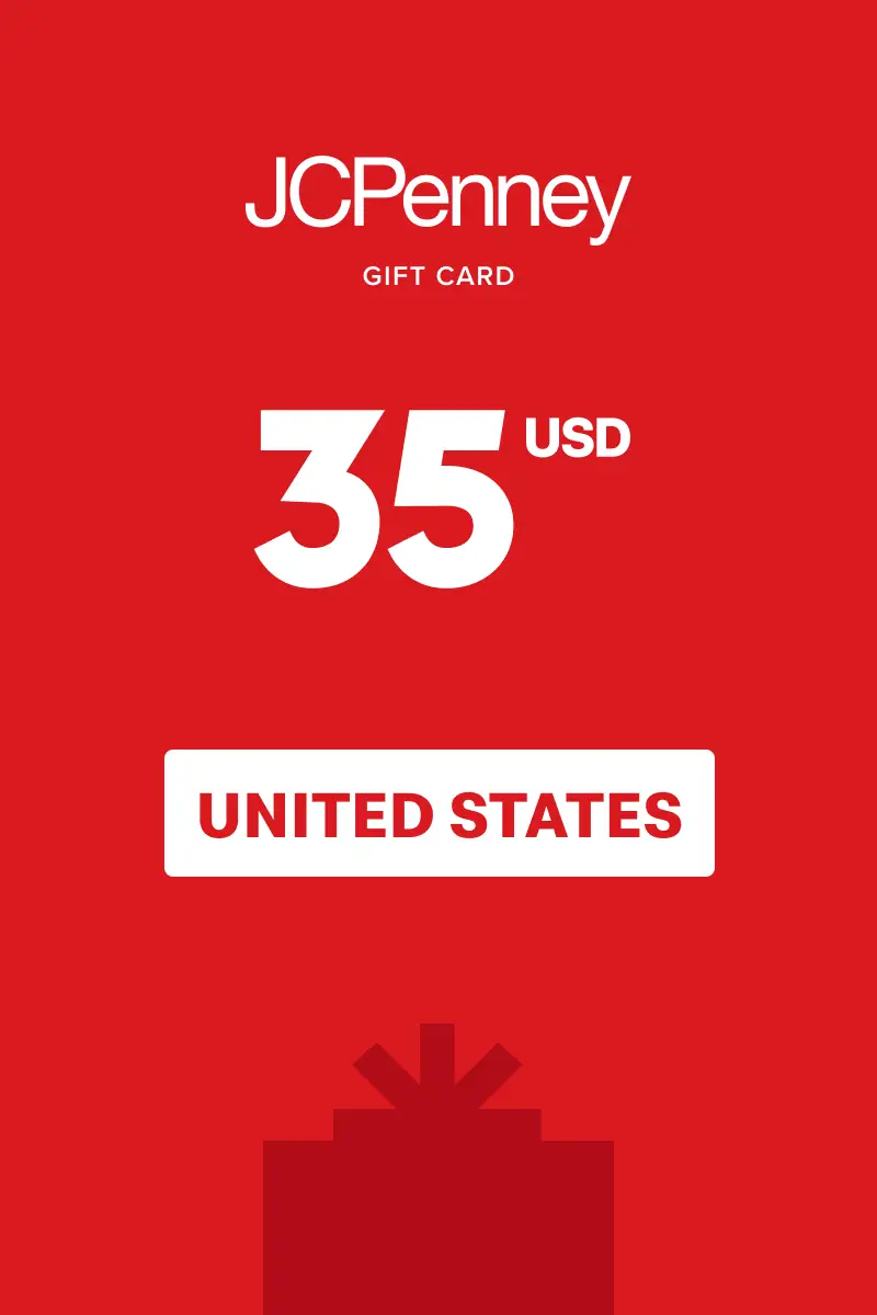 JCPenney 35 USD Gift Card (United States) - Digital Key