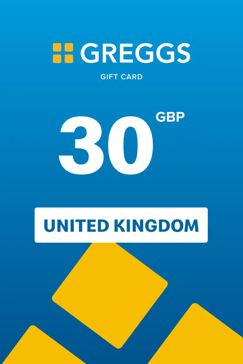 Greggs 30 GBP Gift Card (United Kingdom) - Digital Key