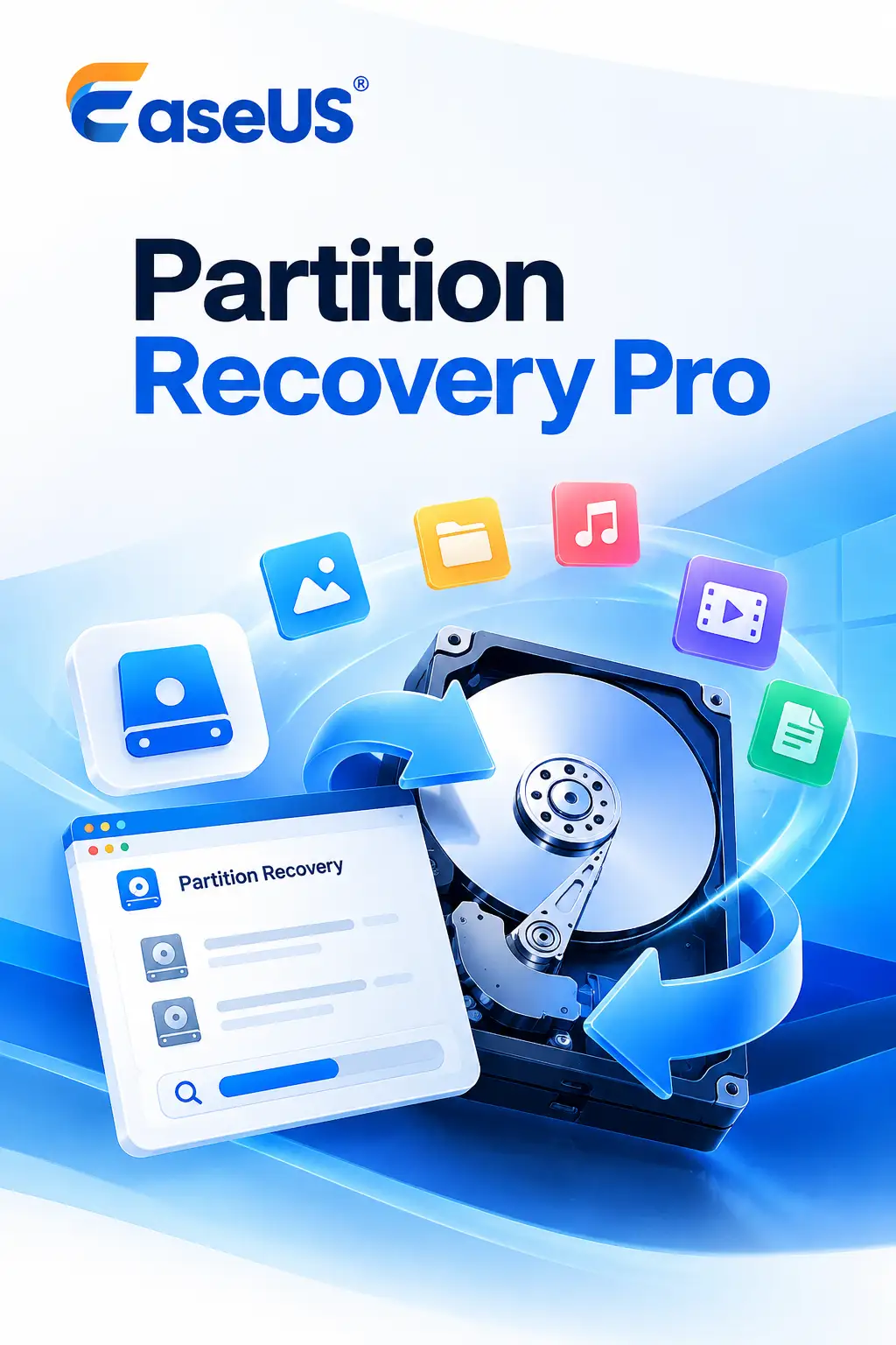 Easeus Partition Recovery Pro (Global) - 1 Device 1 Year - Digital Key