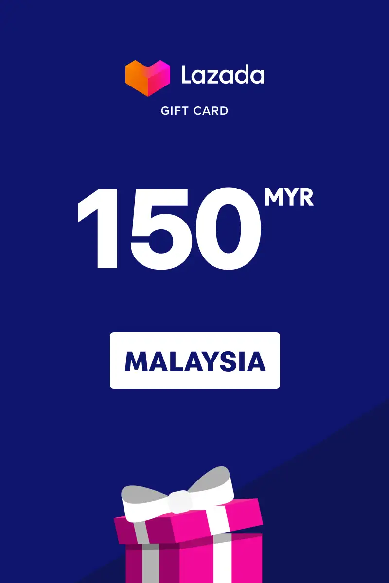 Lazada 150 MYR Gift Card (Malaysia) - Digital Key afbeelding 1
