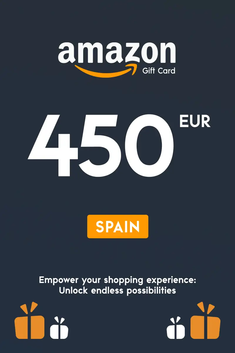Amazon 450 EUR Gift Card (Spain) - Digital Key afbeelding 1
