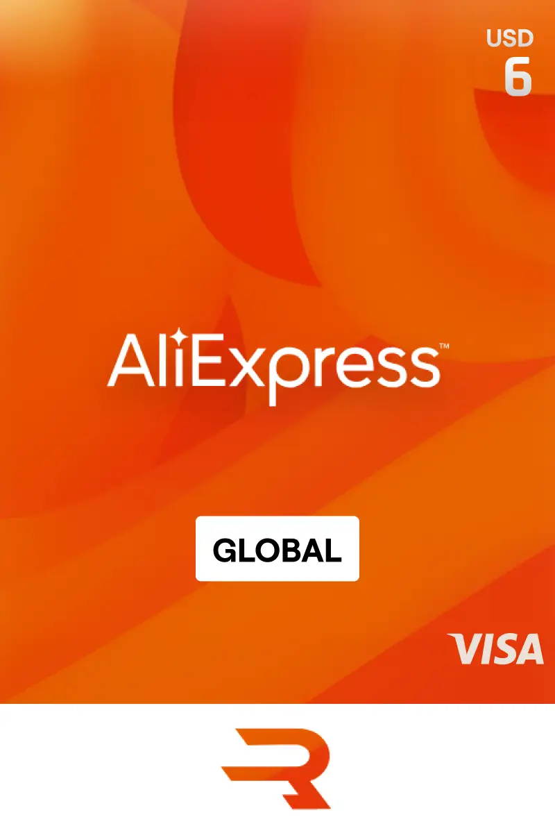Rewarble AliExpress 6 USD Gift Card (Global) - Rewarble - Digital Key