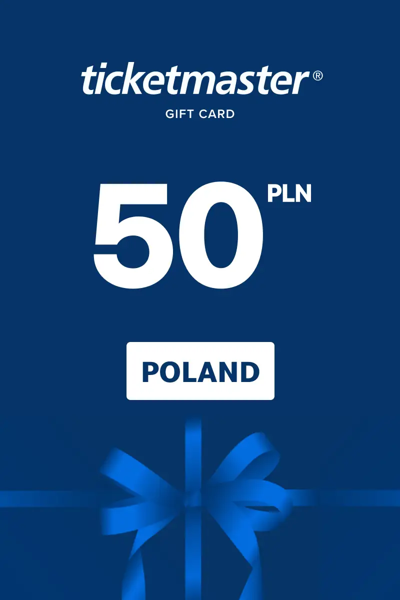 Ticketmaster 50 PLN Gift Card (Poland) - Digital Key