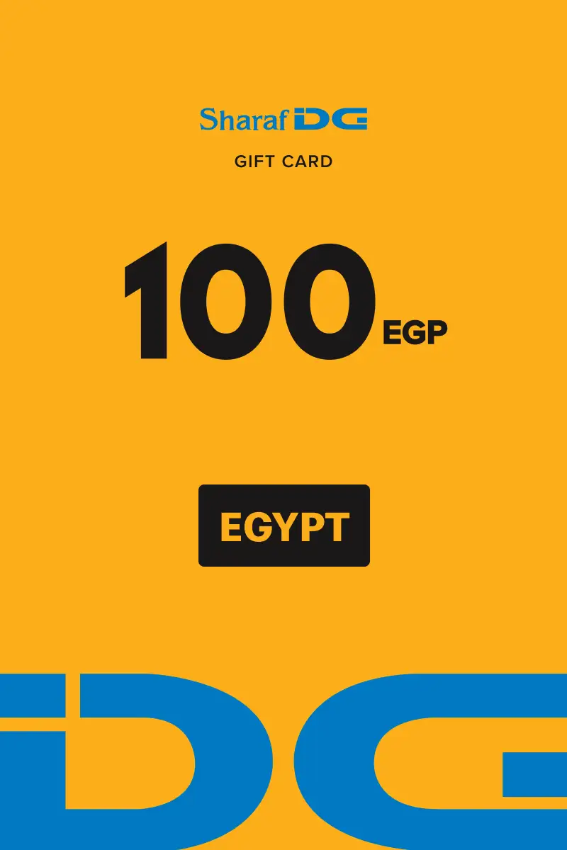 Sharaf DG 100 EGP Gift Card (Egypt) - Digital Key